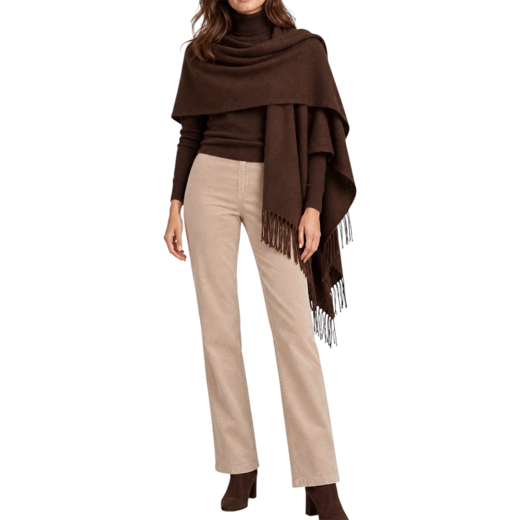 Robell Bella Corduroy Trousers in Beige