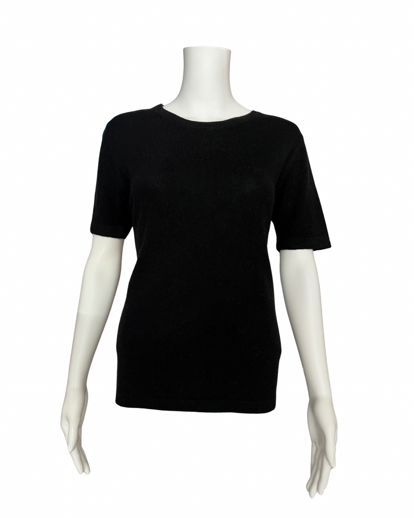 Black Cashmere Tee