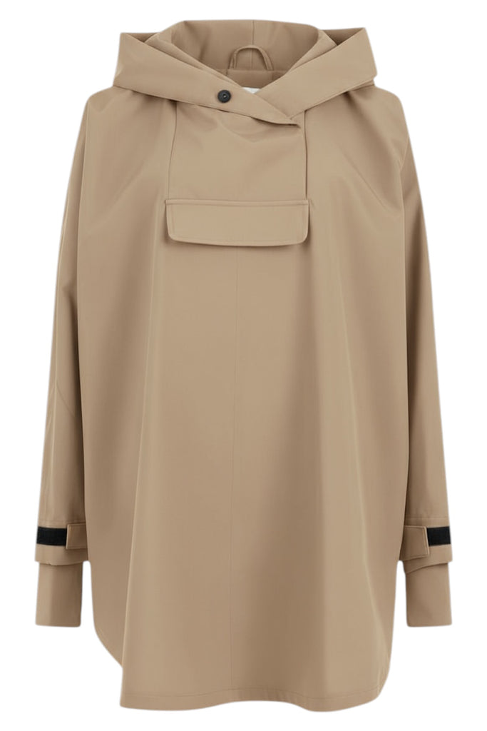 NORMANN Rain Poncho in Sand