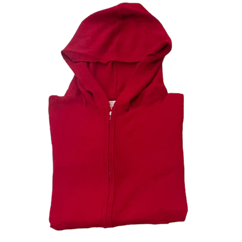 Cashmere Hoodie in Red
