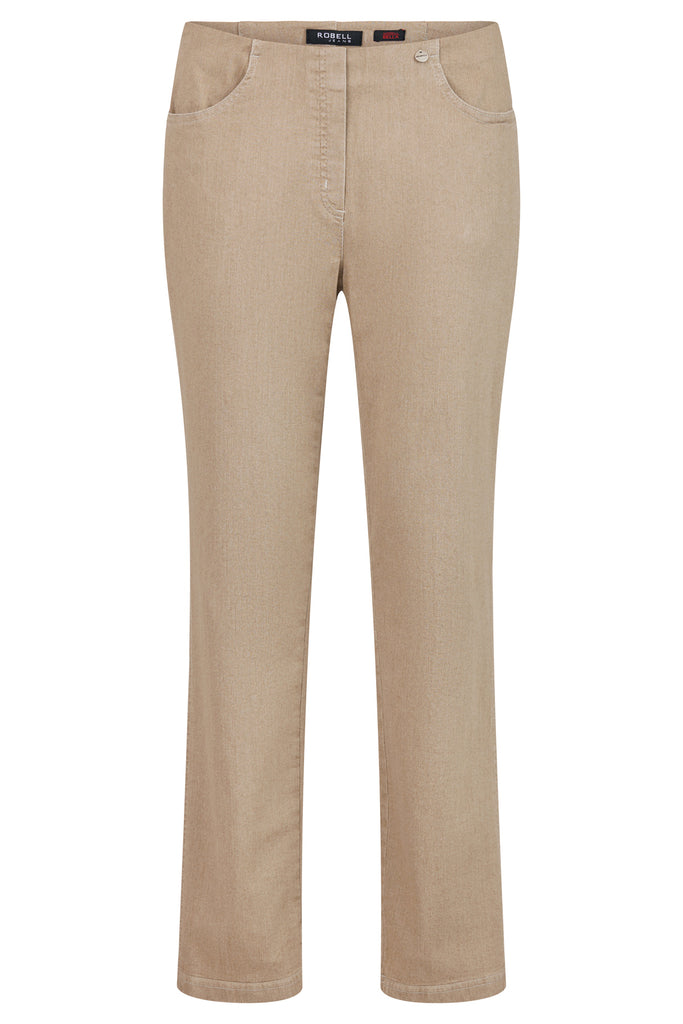 Robell Bella Jeans in Beige