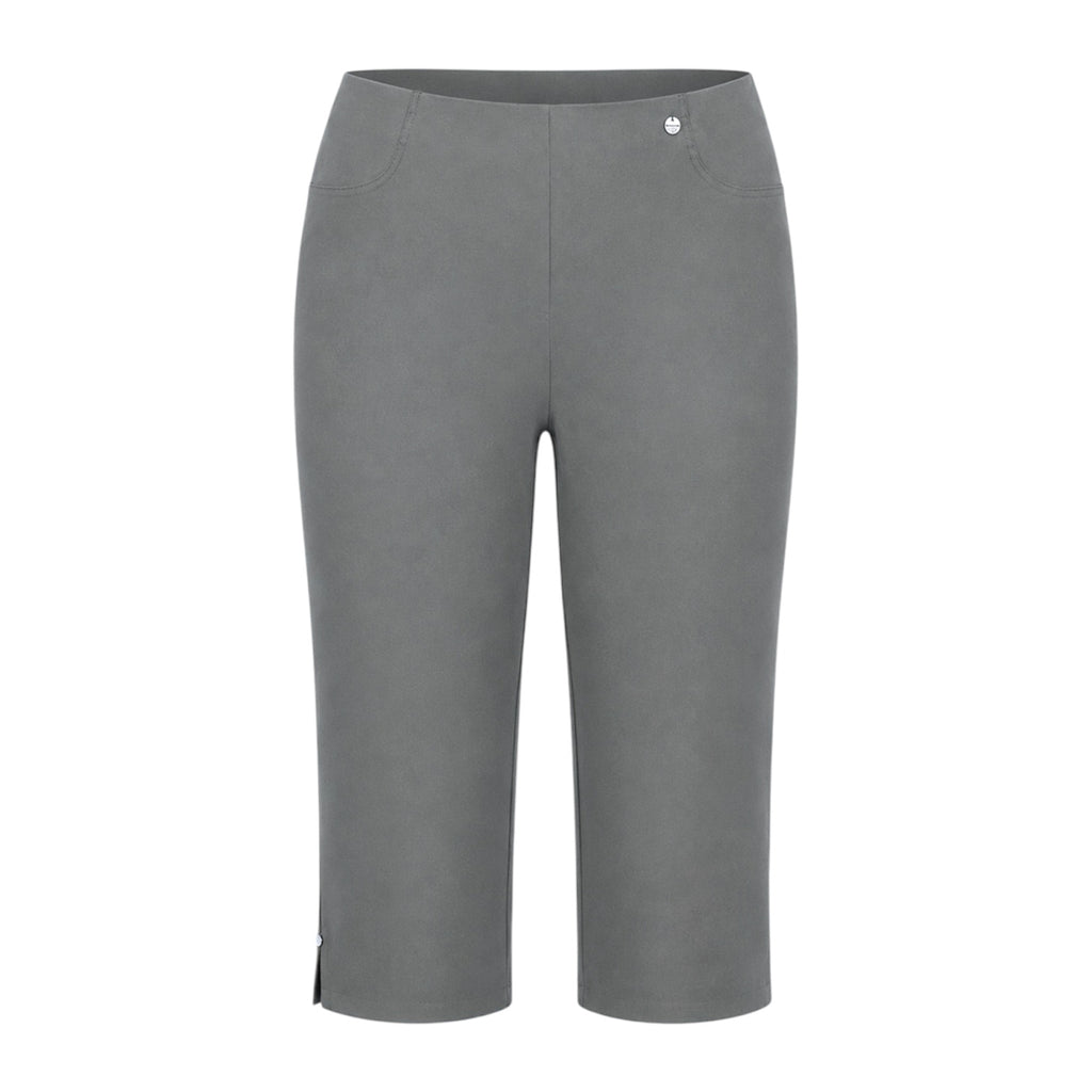 Khaki Bella 3/4 Length Capris by Robell