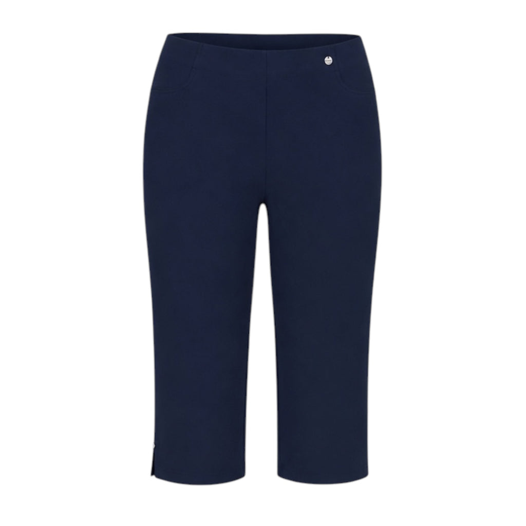 Navy Bella 3/4 Length Capris by Robell