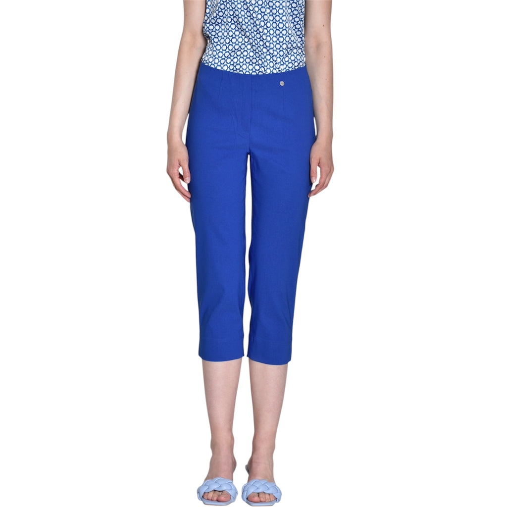 Royal Blue Marie 3/4 Length Capris by Robell