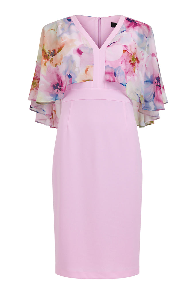 Tia Celina Dress in Blush Pink