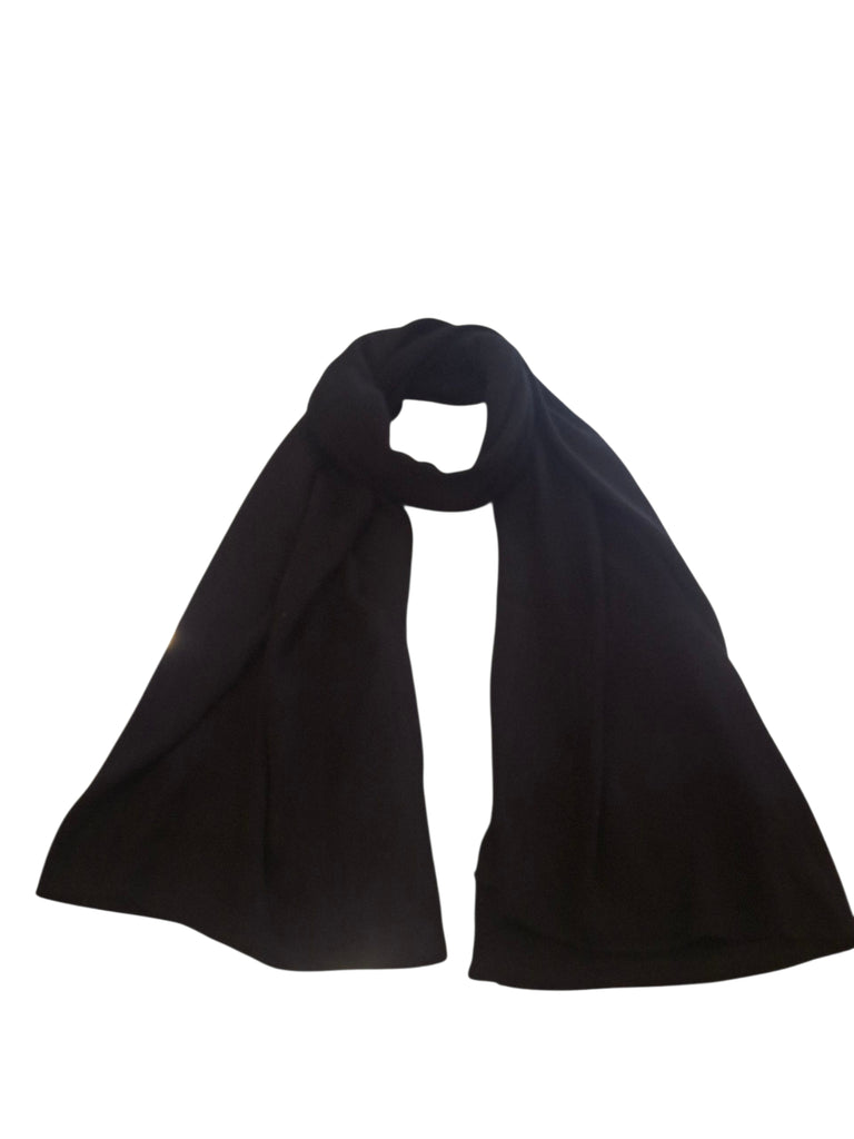 Black Large Cashmere Travel Wrap