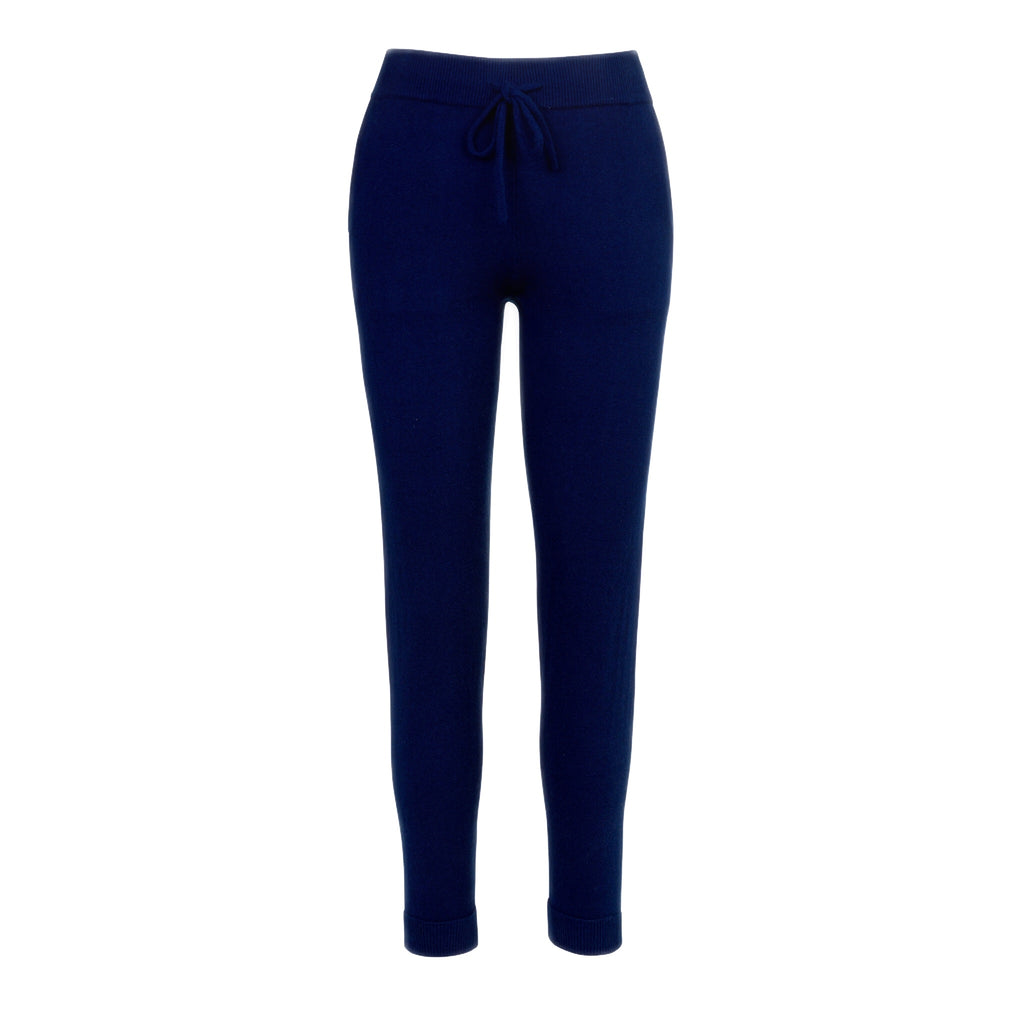 Cashmere Joggers in Navy