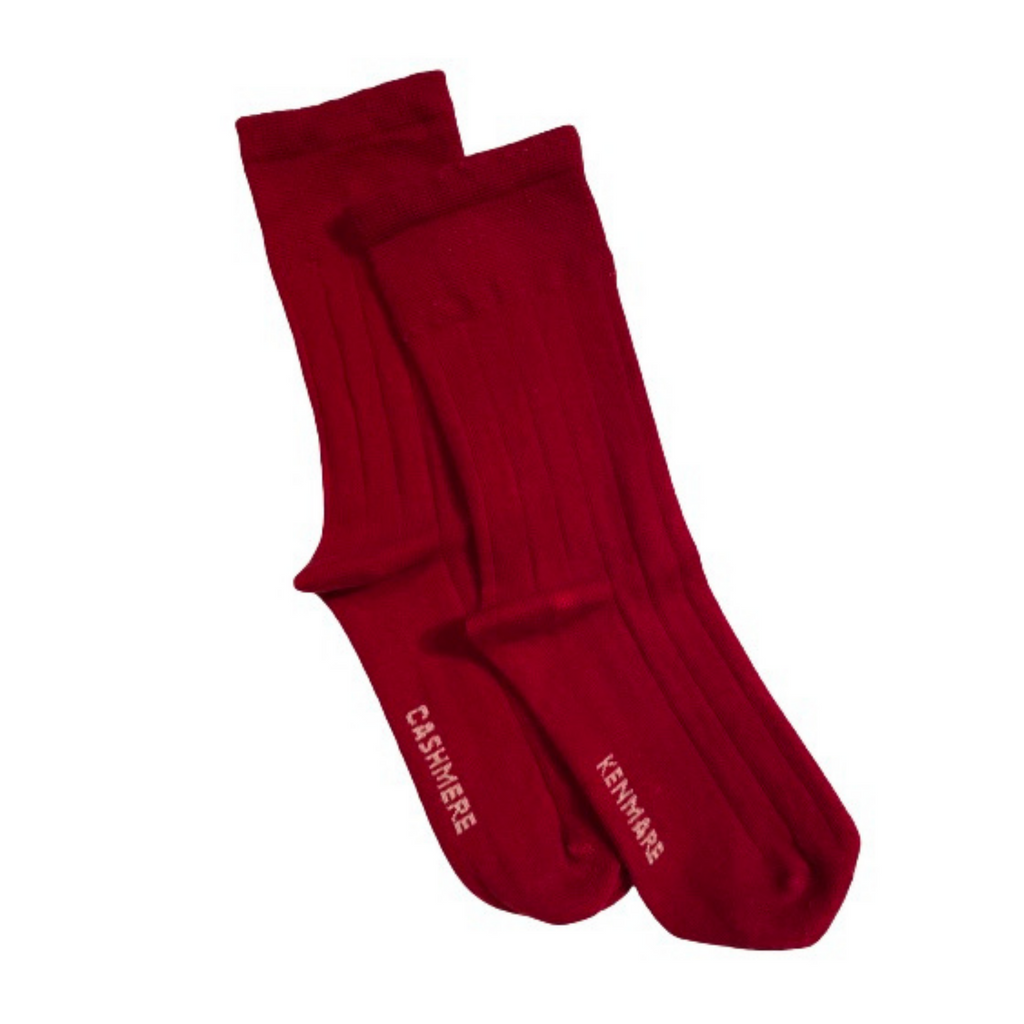 red-cashmere-socks-kenmare