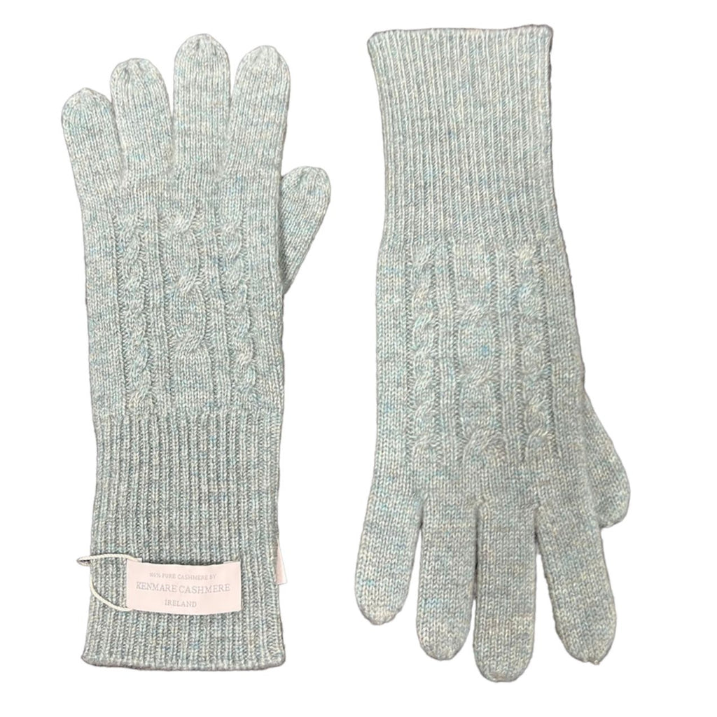 Sea Green Cashmere Gloves