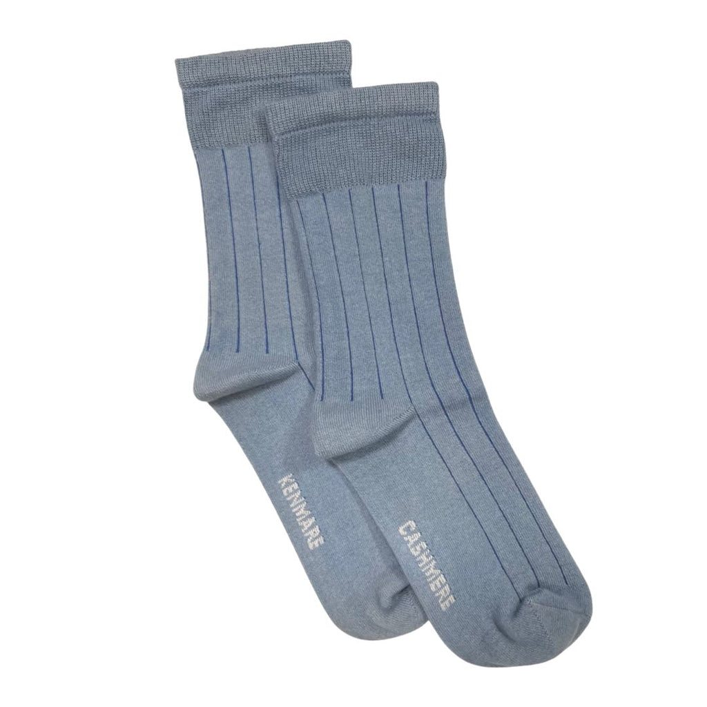 Baby Blue Cashmere Socks